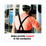 ACE™ Work Belt with Removable Suspenders, One Size Fits All, Up to 48" Waist Size, Black (MMM208605) Each