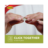 Command™ Picture Hanging Strips, Value Pack, Medium, Removable, Holds Up to 12 lbs, 0.75 x 2.75, White, 12 Pairs/Pack (MMM1720412ES) Pack Of 12