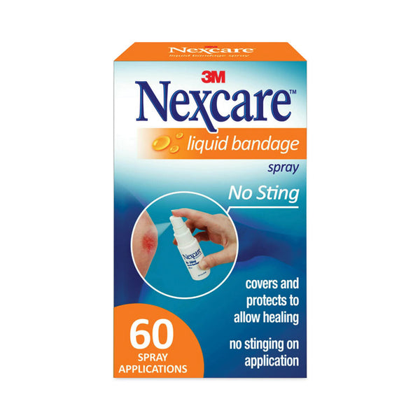 3M Nexcare™ No-Sting Liquid Bandage Spray, 0.61 oz (MMMLBS11803) Each