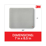 3M™ Precise Mouse Pad with Nonskid Repositionable Adhesive Back, 8.5 x 7, Bitmap Design (MMMMP200PS)