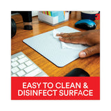 3M™ Precise Mouse Pad with Nonskid Repositionable Adhesive Back, 8.5 x 7, Bitmap Design (MMMMP200PS)