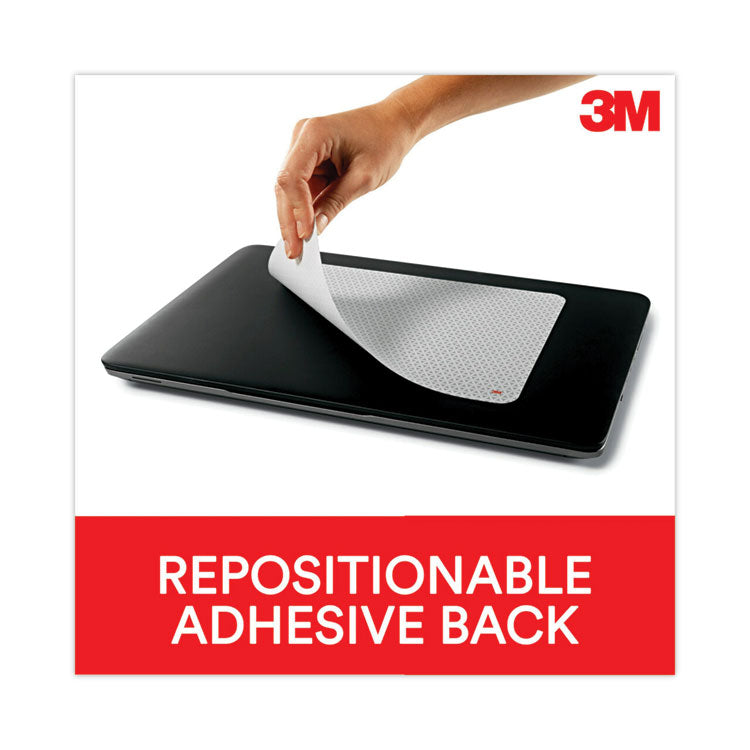 3M™ Precise Mouse Pad with Nonskid Repositionable Adhesive Back, 8.5 x 7, Bitmap Design (MMMMP200PS)