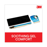 3M™ Fun Design Clear Gel Mouse Pad with Wrist Rest, 6.8 x 8.6, Beach Design (MMMMW308BH)