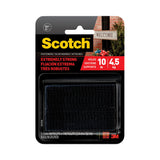 Scotch® Heavy-Duty All-Weather Fasteners, 1" x 3", Black, 2/Pack (MMMRFD7091) Pack of 2