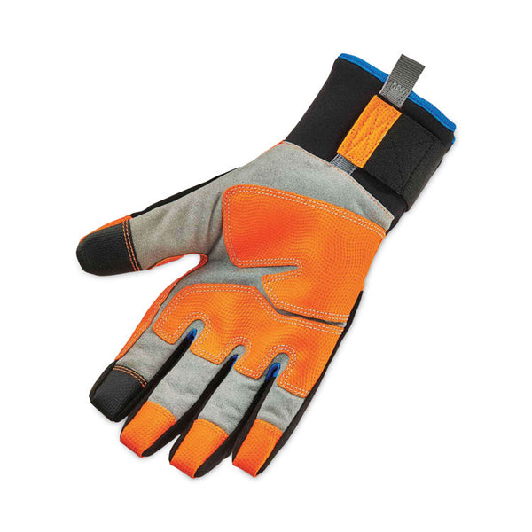 ergodyne® ProFlex 818WP Thermal WP Gloves with Tena-Grip, Orange, Large, Pair, Ships in 1-3 Business Days (EGO17394) 1 Pair