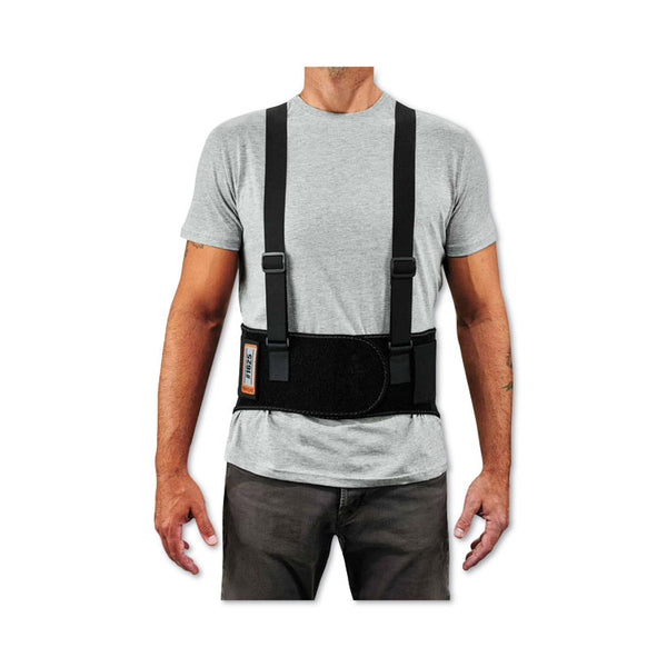 ergodyne® ProFlex 1625 Elastic Back Support Brace, Medium, 30" to 34" Waist, Black, Ships in 1-3 Business Days (EGO11113) Each