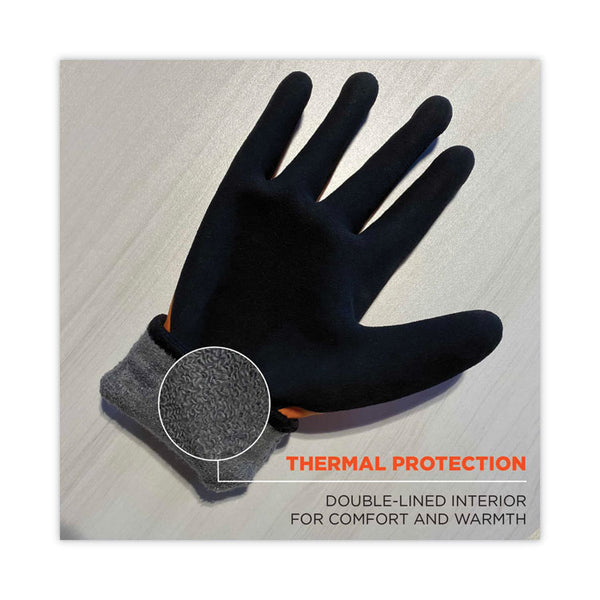 ergodyne® ProFlex 7551 ANSI A5 Coated Waterproof CR Gloves, Orange, Large, Pair, Ships in 1-3 Business Days (EGO17674) 1 Pair