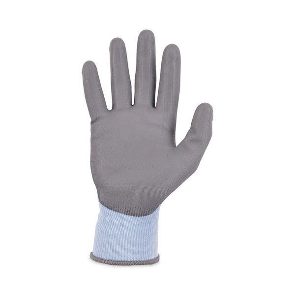 ergodyne® ProFlex 7025 ANSI A2 PU Coated CR Gloves, Blue, Medium, 12 Pairs/Pack, Ships in 1-3 Business Days (EGO10423) Each