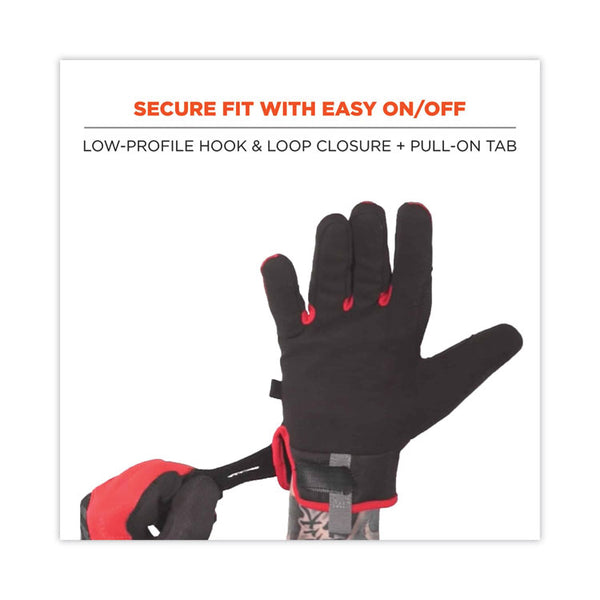 ergodyne® ProFlex 812CR6 ANSI A6 Utility and CR Gloves, Black, Large, Pair, Ships in 1-3 Business Days (EGO17924) 1 Pair