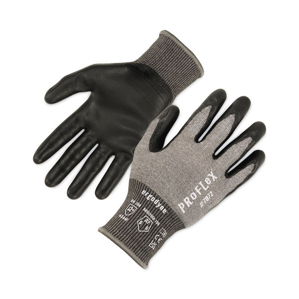 ergodyne® ProFlex 7072 ANSI A7 Nitrile-Coated CR Gloves, Gray, 2X-Large, 12 Pairs/Pack, Ships in 1-3 Business Days (EGO10306) Each
