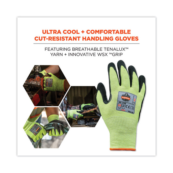 ergodyne® ProFlex 7041 ANSI A4 Nitrile-Coated CR Gloves, Lime, Large, 144 Pairs, Ships in 1-3 Business Days (EGO17824) Each