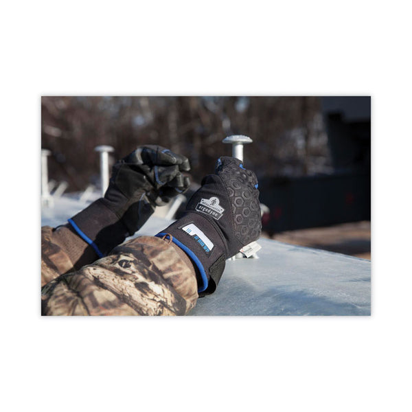 ergodyne® ProFlex 818WP Thermal WP Gloves with Tena-Grip, Black, 2X-Large, Pair, Ships in 1-3 Business Days (EGO17386) 1 Pair