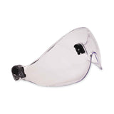 ergodyne® Skullerz 8991 Safety Helmet Visor, Polycarbonate, 6 x 12 x 4, Clear, Ships in 1-3 Business Days (EGO60208)