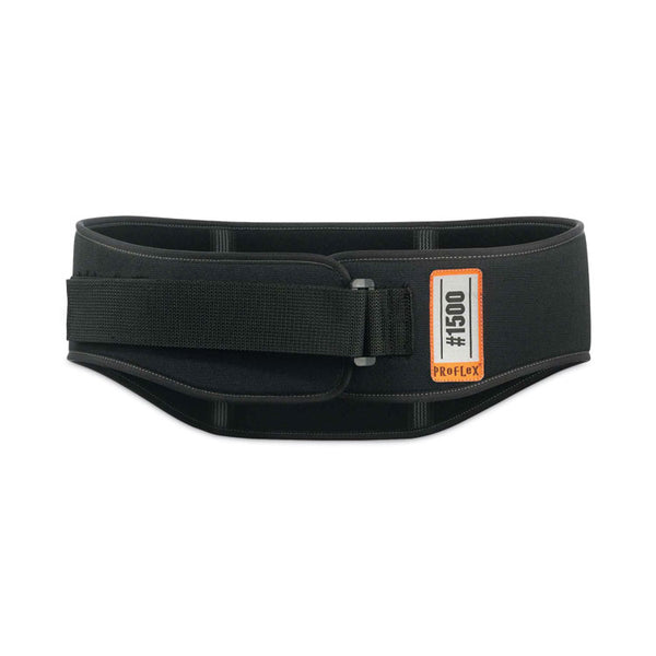 ergodyne® ProFlex 1500 Weight Lifters Style Back Support Belt, Large, 34" to 38" Waist, Black, Ships in 1-3 Business Days (EGO11473) Each