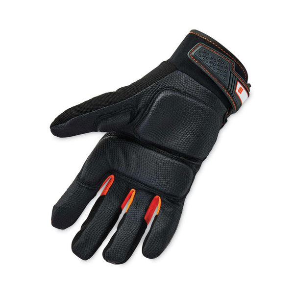 ergodyne® ProFlex 9001 Full-Finger Impact Gloves, Black, Large, Pair, Ships in 1-3 Business Days (EGO17774) 1 Pair