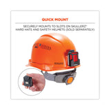 ergodyne® Skullerz 8993 Hard Hat Safety Light, 1.5 x 3 x 1.5, Black, Ships in 1-3 Business Days (EGO60214) Each