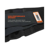 ergodyne® ProFlex 2000SF High-Performance Spandex Back Support Brace, 3X-Large, 46" to 52" Waist, Black, Ships in 1-3 Business Days (EGO11287) Each
