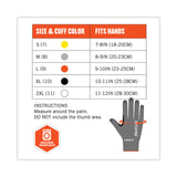 ergodyne® ProFlex 7071 ANSI A7 PU Coated CR Gloves, Gray, Medium, Pair, Ships in 1-3 Business Days (EGO18073) 1 Pair