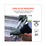 ergodyne® ProFlex 7042 ANSI A4 Nitrile-Coated CR Gloves, Green, Large, Pair, Ships in 1-3 Business Days (EGO10344) 1 Pair