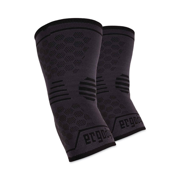 ergodyne® ProFlex 651 Elbow Compression Sleeve, Small, Gray/Black, Ships in 1-3 Business Days (EGO16592) Each