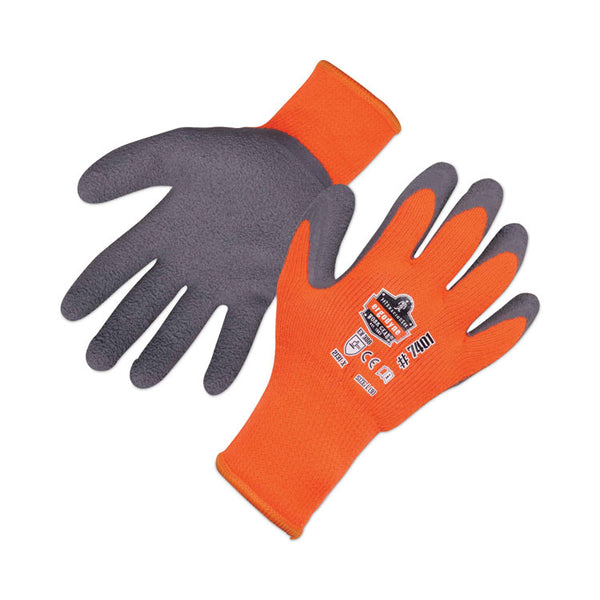 ergodyne® ProFlex 7401 Coated Lightweight Winter Gloves, Orange, Medium, Pair, Ships in 1-3 Business Days (EGO17623) 1 Pair
