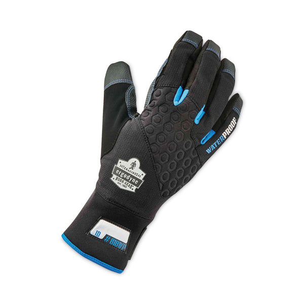 ergodyne® ProFlex 818WP Thermal WP Gloves with Tena-Grip, Black Small, Pair, Ships in 1-3 Business Days (EGO17382) 1 Pair