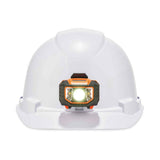 ergodyne® Skullerz 8970LED Class E Hard Hat Cap Style with LED Light, White, Ships in 1-3 Business Days (EGO60142)