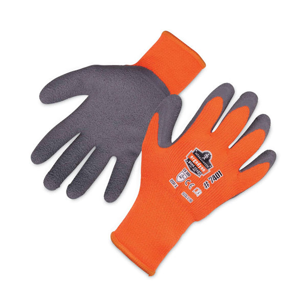 ergodyne® ProFlex 7401 Coated Lightweight Winter Gloves, Orange, 2X-Large, Pair, Ships in 1-3 Business Days (EGO17626) 1 Pair