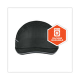 ergodyne® Skullerz 8955 Lightweight Bump Cap Hat, Micro Brom, Black, Ships in 1-3 Business Days (EGO23362) Each