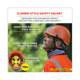 ergodyne® Skullerz 8974-MIPS Class E Safety Helmet with  MIPS Elevate Ratchet Suspension, Orange, Ships in 1-3 Business Days (EGO60255) Each
