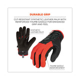 ergodyne® ProFlex 812CR6 ANSI A6 Utility and CR Gloves, Black, X-Large, Pair, Ships in 1-3 Business Days (EGO17925) 1 Pair