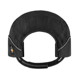 ergodyne® Skullerz 8955 Lightweight Bump Cap Hat, Micro Brom, Black, Ships in 1-3 Business Days (EGO23362) Each