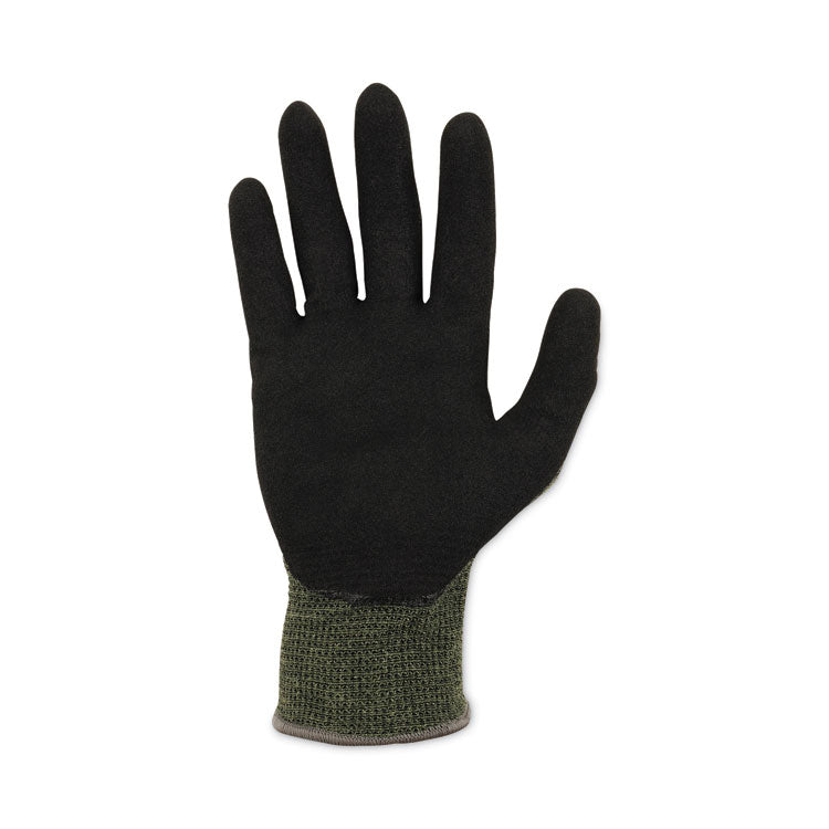ergodyne® ProFlex 7042 ANSI A4 Nitrile-Coated CR Gloves, Green, 2X-Large, Pair, Ships in 1-3 Business Days (EGO10346) 1 Pair