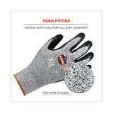 ergodyne® ProFlex 7031 ANSI A3 Nitrile-Coated CR Gloves, Gray, Large, 144 Pairs/Carton, Ships in 1-3 Business Days (EGO17884) Case of 144