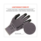 ergodyne® ProFlex 7000 Nitrile-Coated Gloves Microfoam Palm, Gray, Large, 12 Pairs/Pack, Ships in 1-3 Business Days (EGO10364) Each