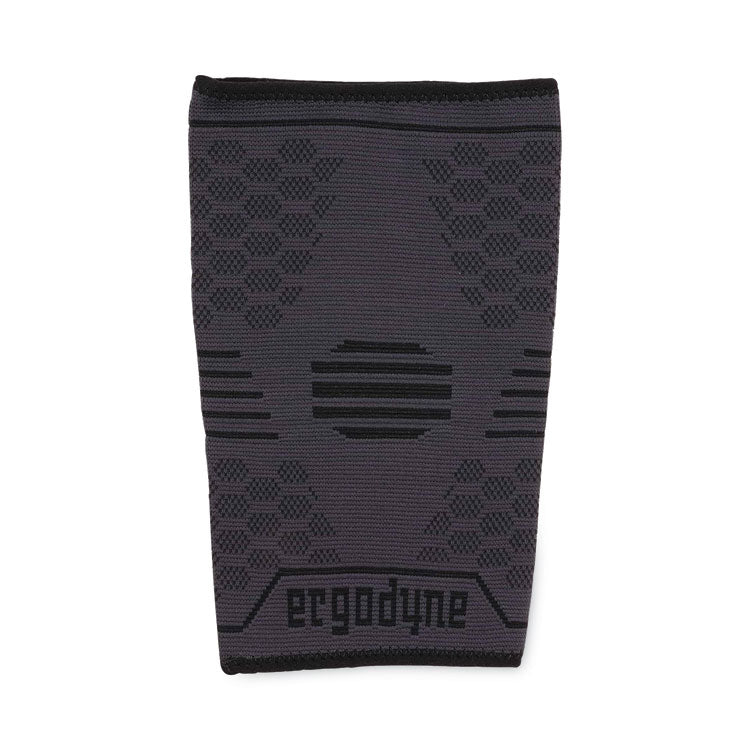 ergodyne® ProFlex 651 Elbow Compression Sleeve, Small, Gray/Black, Ships in 1-3 Business Days (EGO16592) Each