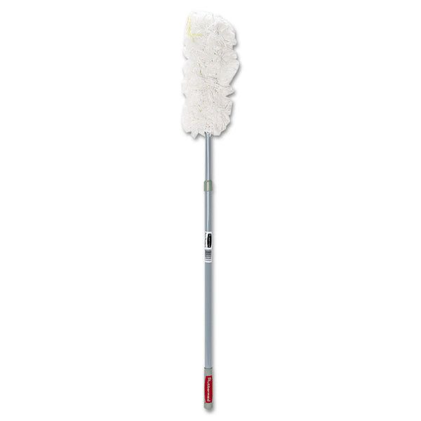 Rubbermaid® Commercial HiDuster Overhead Duster with Straight Launderable Head, 51" Extension Handle (RCPT11000GY)
