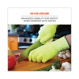 ergodyne® ProFlex 7040 ANSI A4 CR Food Grade Gloves, Lime, Large, 144 Pairs, Ships in 1-3 Business Days (EGO18024) Each