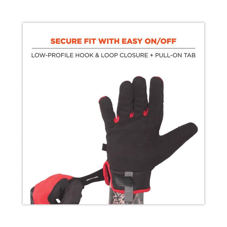 ergodyne® ProFlex 812CR6 ANSI A6 Utility and CR Gloves, Black, 2X-Large Pair, Ships in 1-3 Business Days (EGO17926) 1 Pair
