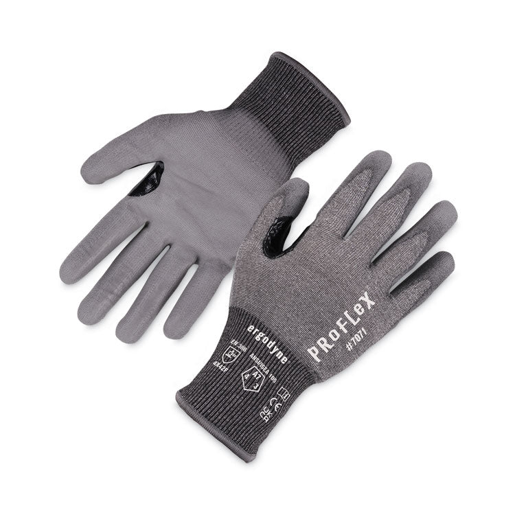 ergodyne® ProFlex 7071 ANSI A7 PU Coated CR Gloves, Gray, 2X-Large, 12 Pairs/Pack, Ships in 1-3 Business Days (EGO18066) Each