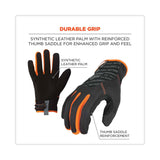 ergodyne® ProFlex 812 Standard Mechanics Gloves, Black, 2X-Large, Pair, Ships in 1-3 Business Days (EGO17176) Each