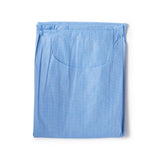 Halyard Patient Exam Gown One Size Fits Most Blue Disposable (937757_BX) 10/BX