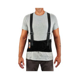 ergodyne® ProFlex 1100SF Standard Spandex Back Support Brace, 2X-Large, 42" to 46" Waist, Black, Ships in 1-3 Business Days (EGO11606) Each