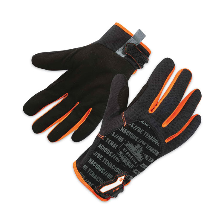 ergodyne® ProFlex 812 Standard Mechanics Gloves, Black, 2X-Large, Pair, Ships in 1-3 Business Days (EGO17176) Each