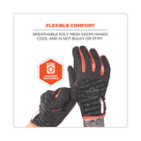 ergodyne® ProFlex 812 Standard Mechanics Gloves, Black, 2X-Large, Pair, Ships in 1-3 Business Days (EGO17176) Each