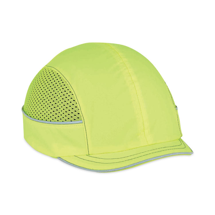 ergodyne® Skullerz 8950 Bump Cap Hat, Micro Brim, Lime, Ships in 1-3 Business Days (EGO23331) Each