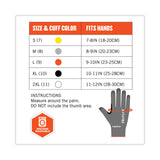 ergodyne® ProFlex 7071 ANSI A7 PU Coated CR Gloves, Gray, Large, Pair, Ships in 1-3 Business Days (EGO18074) 1 Pair