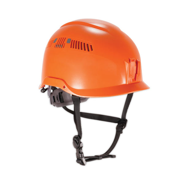 ergodyne® Skullerz 8975 Class C Safety Helmet, 6-Point Ratchet Suspension, Orange, Ships in 1-3 Business Days (EGO60206)