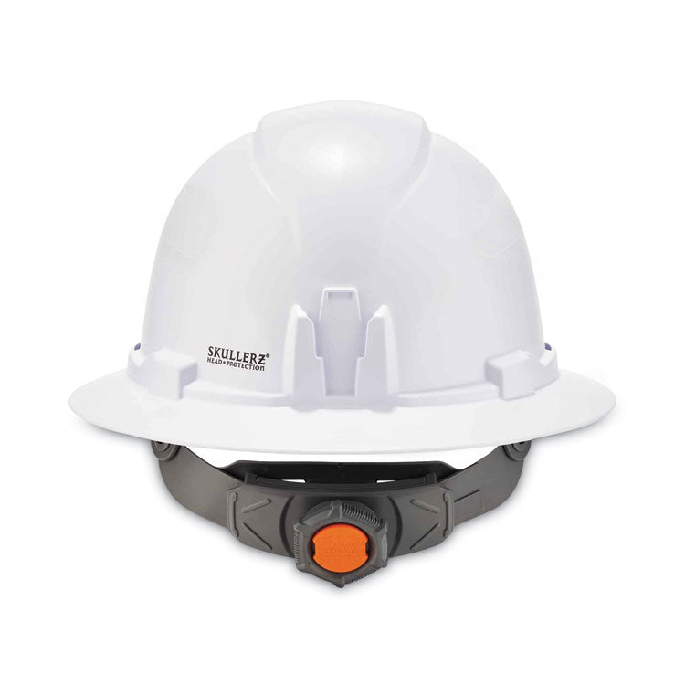 ergodyne® Skullerz 8971 Class E Hard Hat Full Brim, White, Ships in 1-3 Business Days (EGO60150) Each