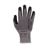 ergodyne® ProFlex 7000 Nitrile-Coated Gloves Microfoam Palm, Gray, Medium, Pair, Ships in 1-3 Business Days (EGO10373) 1 Pair